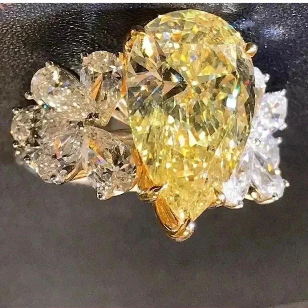 SALE* Women’s Sterling Citrine Engagement Ring